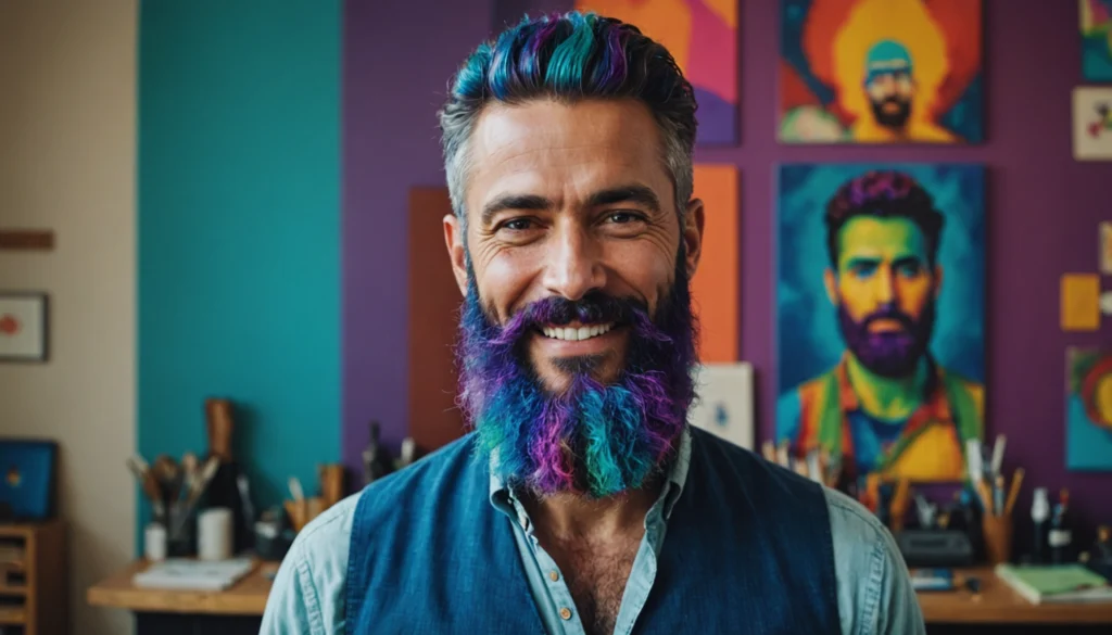 teinture pour la barbe