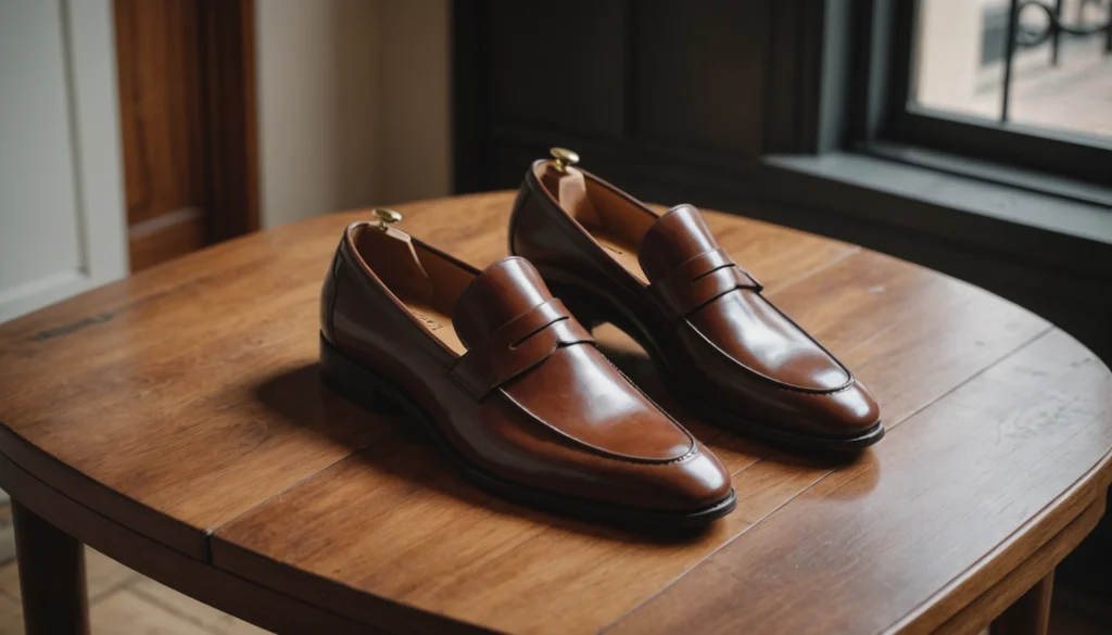 mocassins italiens homme