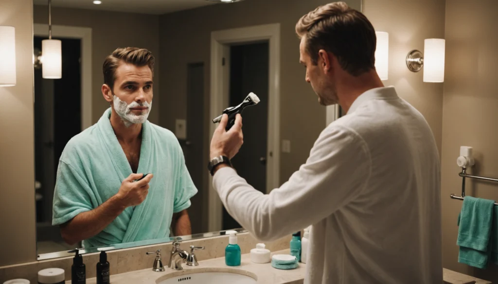 mousse epilation pour homme